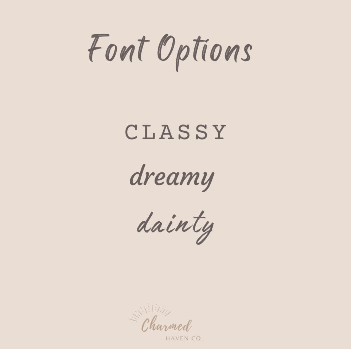 ‘Peppermint’ Tag