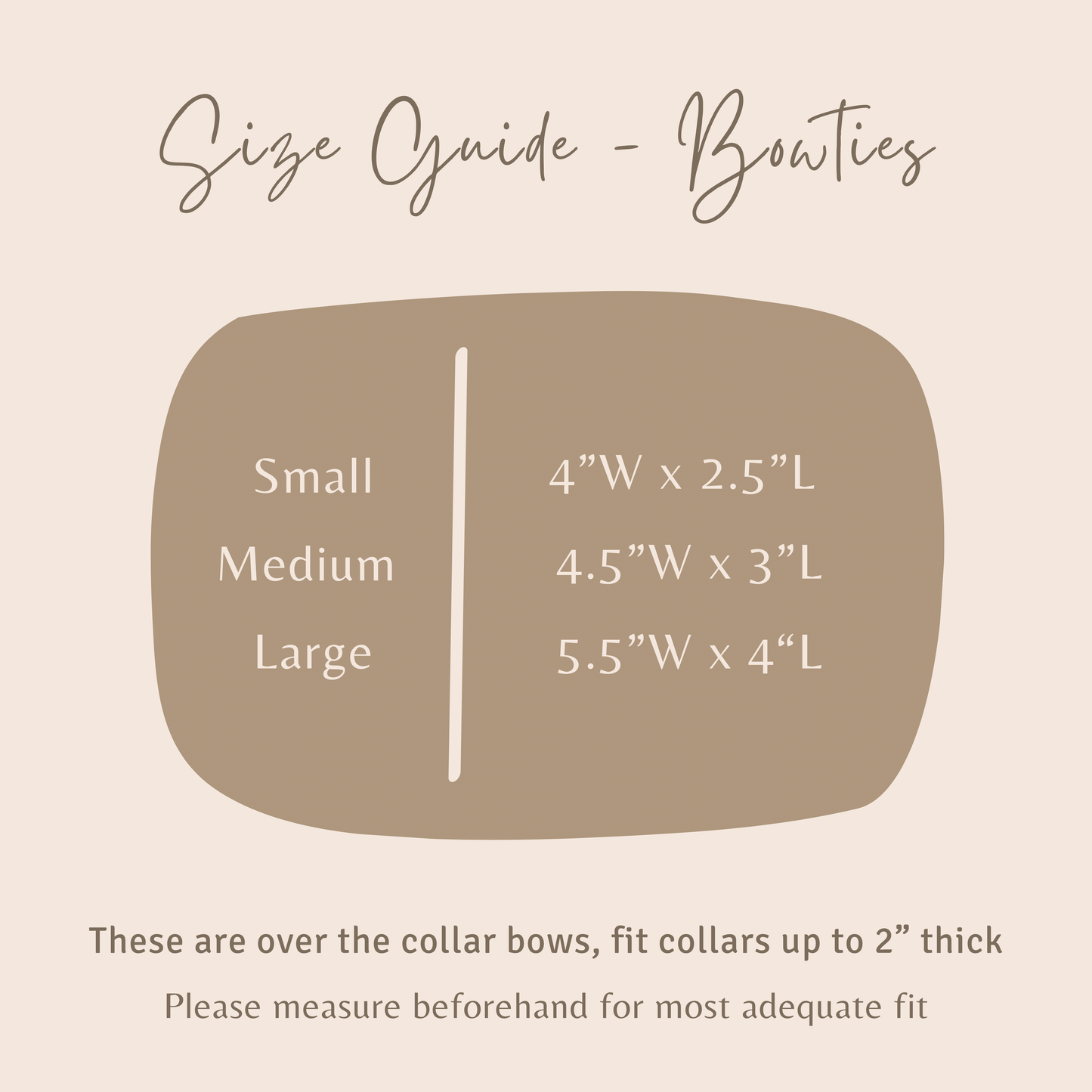 Holiday Bows (Over the Collar)