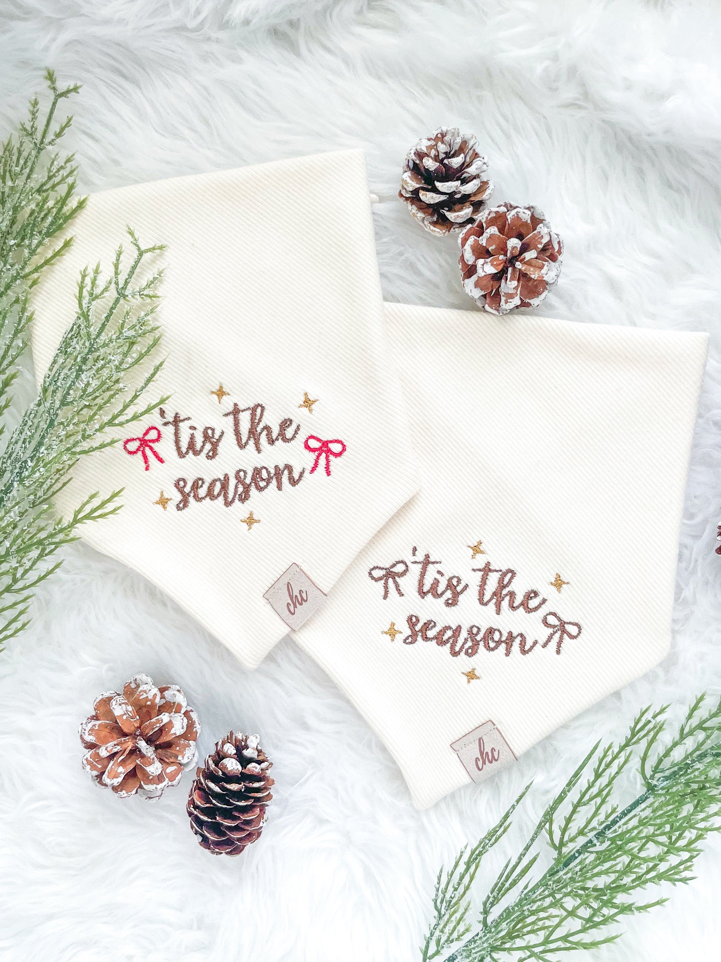 ‘Tis Season & Merry’ Bandana