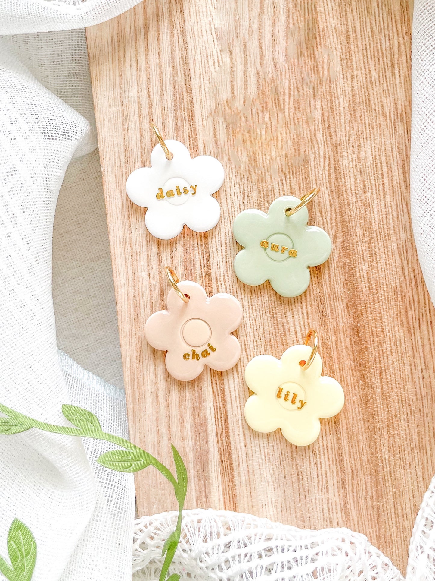 Daisy Flower Tags