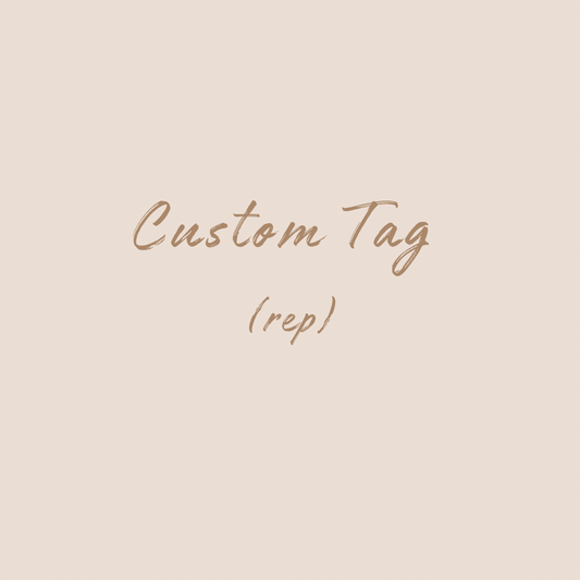Blue Cloud Tag