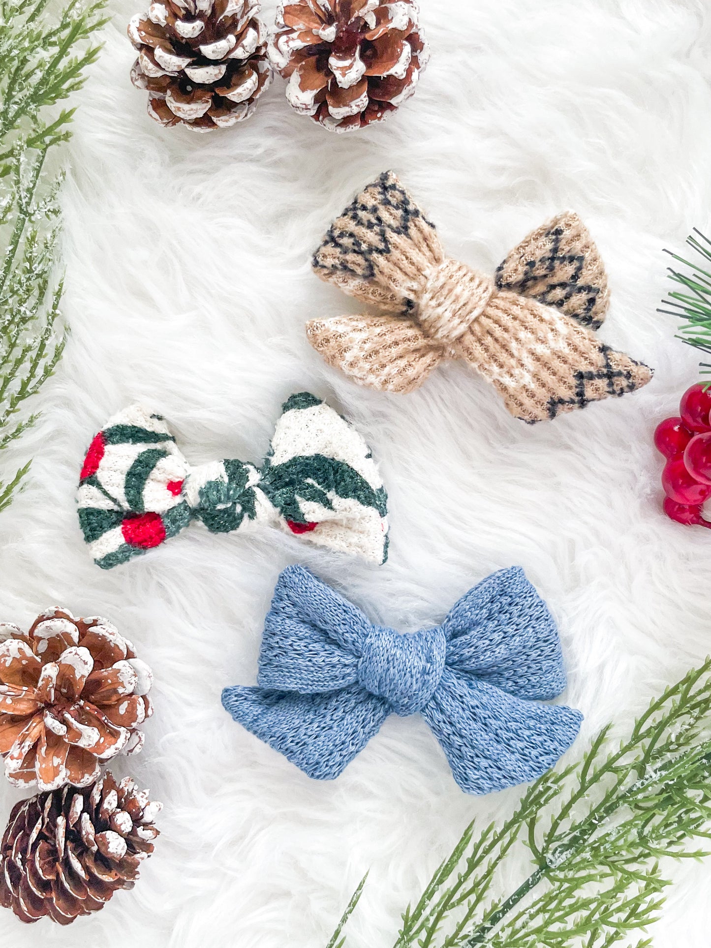 Holiday Hair Bows