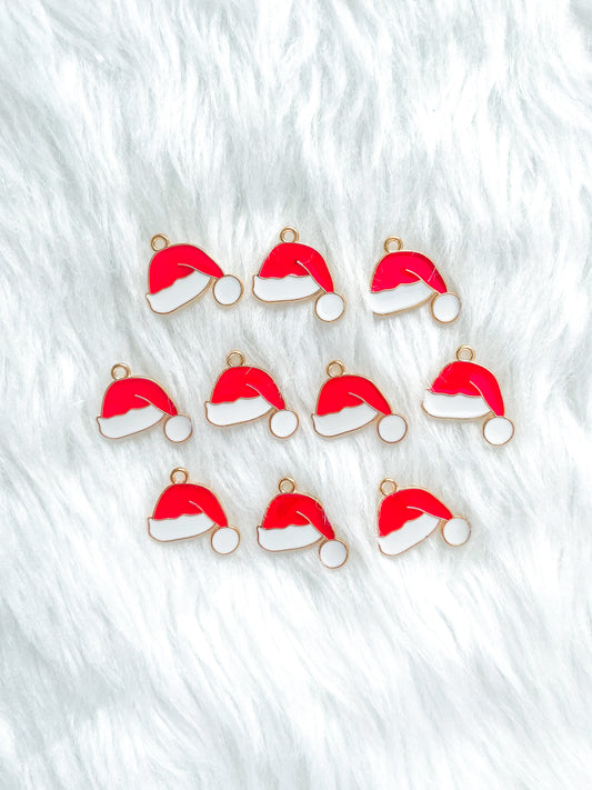 Santa Hat Charms