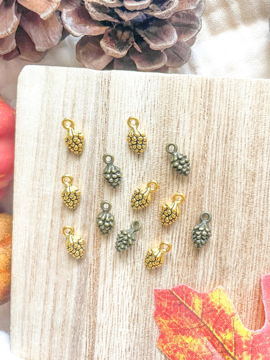 Pinecone Charms